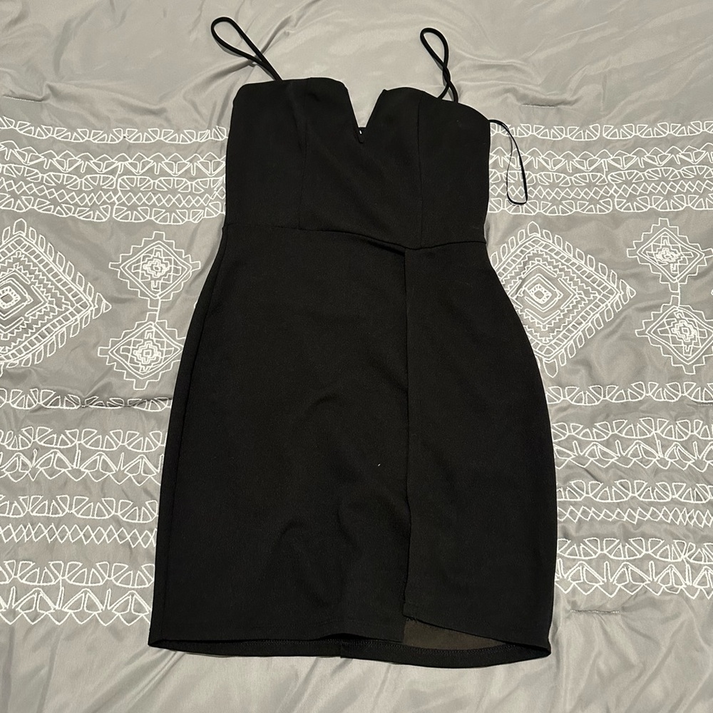 Fashion Nova Black Mini Dress